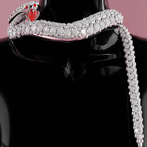 BWOKE "COBRA CHAIN" GOLD & SILVER