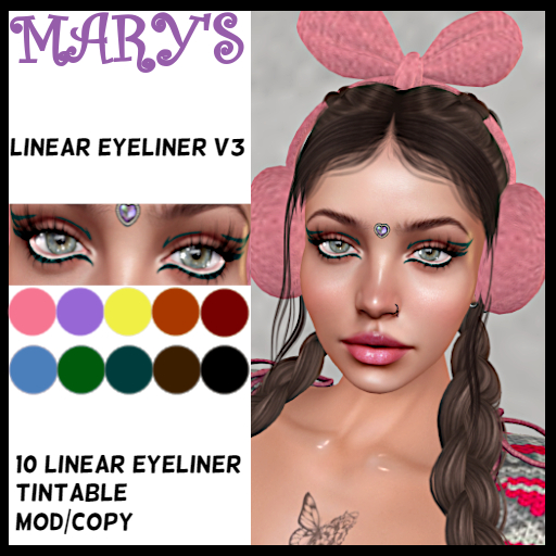 MARY'S LINEAR EYELINER V3