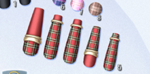 5.[VOZ] Coffin Nails - Plaid Red - Reborn