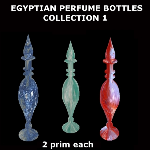 Egyptian perfume bottles - collection 1