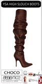 Baiastice_Ysa High Slouch Boots-Choco