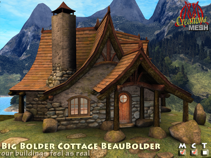 Cottage|Big Bolder Cottage BeauBolder Cop/Mod, three star cottage with scenery and 2 floors