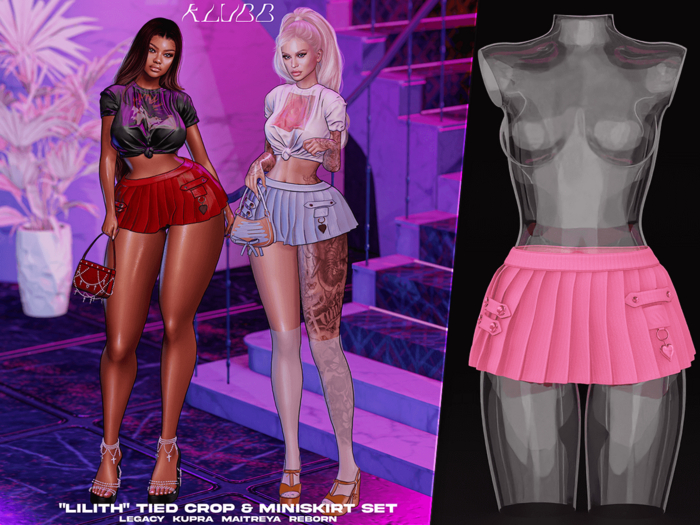 #KLUBB "Lilith" Miniskirt [Bad Influence]