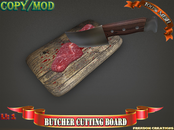 Butcher cutting board-Freedom creations
