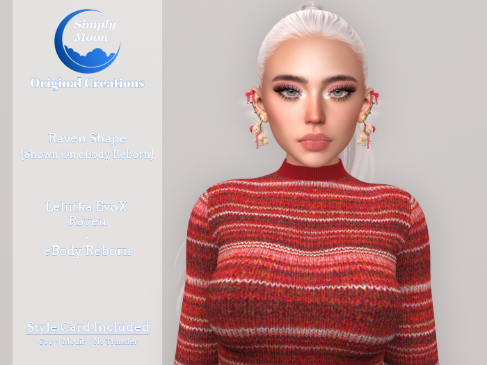 Simply Moon - Raven Shape - LeLUTKA Raven 3.1