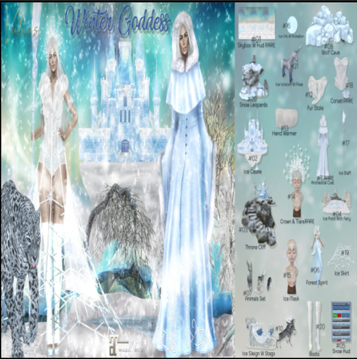 01 Vulnus Winter Goddess SkyBox RARE