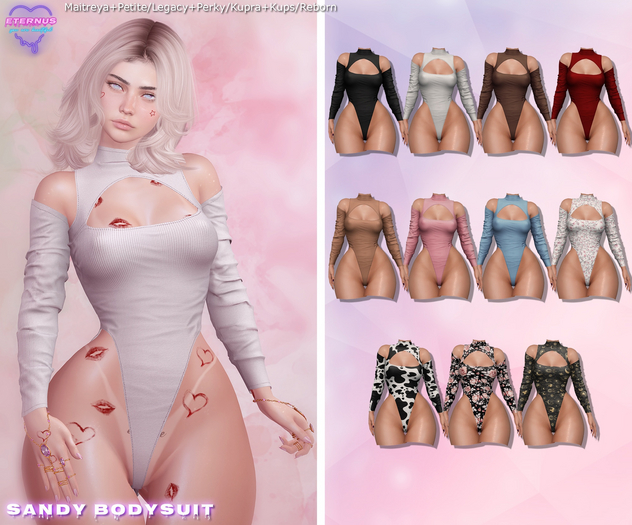 [Eternus] Sandy Bodysuit Fatpack
