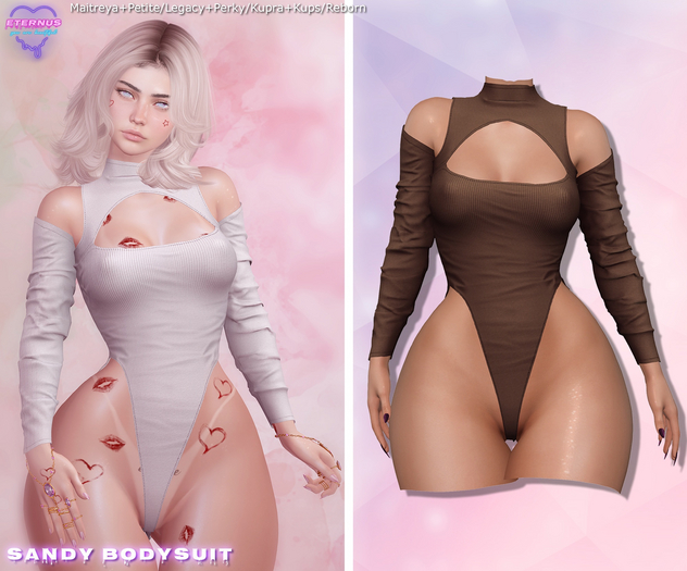 [Eternus] Sandy Bodysuit Chocolate