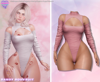 [Eternus] Sandy Bodysuit Pink