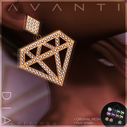 .:Avanti:. Dia Earrings