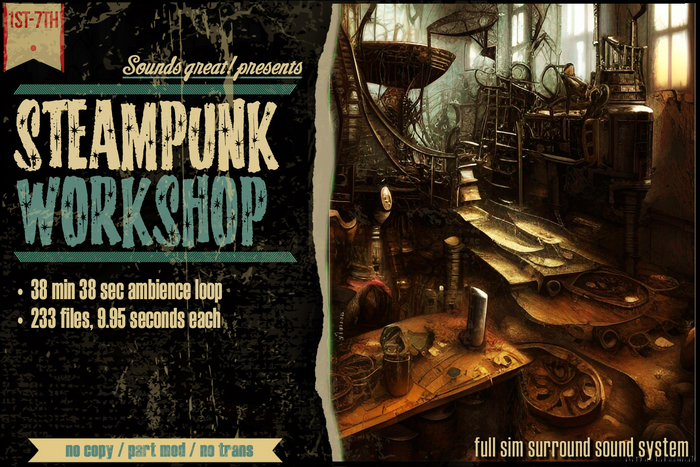 Sounds Great! Ambient System - Steampunk Workshop