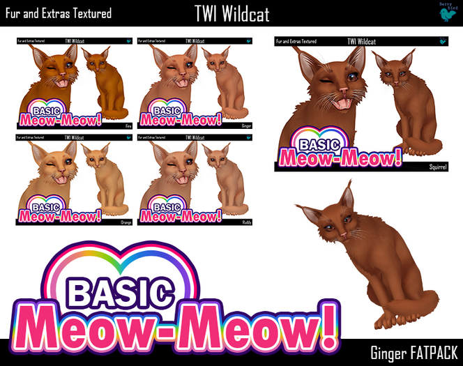 Berrybird - BASIC Meow-Meow [Ginger Fatpack] (TWI Wildcat mod)