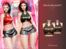 [[ Masoom ]] Moonlight Top Choco - Ebody Reborn, Kupra, Legacy, Legacy Perky, Lara, Lara Petite.