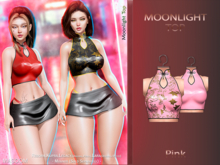 [[ Masoom ]] Moonlight Top Pink - Ebody Reborn, Kupra, Legacy, Legacy Perky, Lara, Lara Petite.