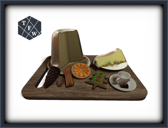 [TFW] Christmas Set 3 Tray - in mesh