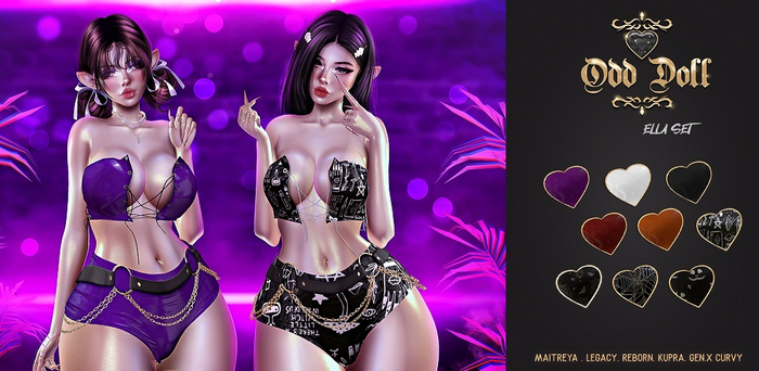 Odd Doll. Ella Set FATPACK