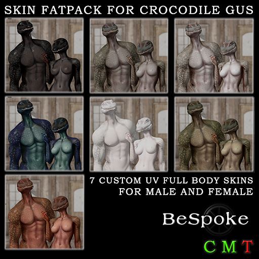 BeSpoke - Crocodile Gus - Skin Fatpack
