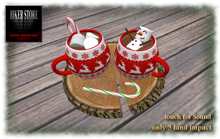 #2 Hot Chocolate Mugs "MERRY X-MAS"