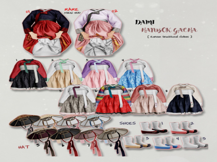 DAMI Hanbok MAITREYA Set