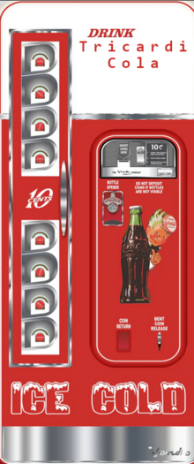 Cola Coke Vendor Machine - COPY