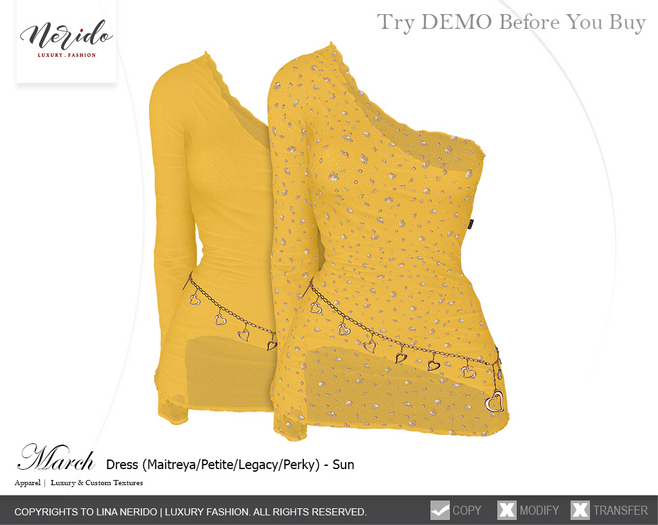 ~Nerido~ March Dress-Sun
