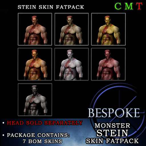 BeSpoke - Monster Stein - Skin Fatpack