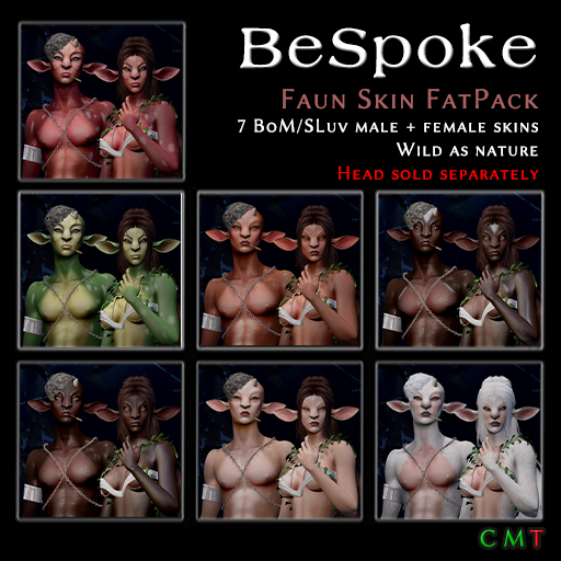 BeSpoke - Faun Piper - Skin Fatpack