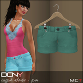 DCNY Cuffed Shorts in Fern