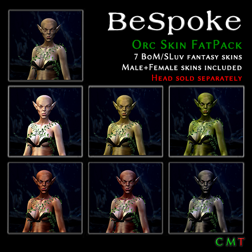 BeSpoke - Orc Trio Skin Fatpack