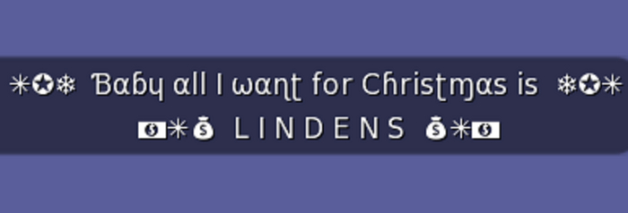 :: MG ::  Christmas Lindens - Gesture (with Sound)