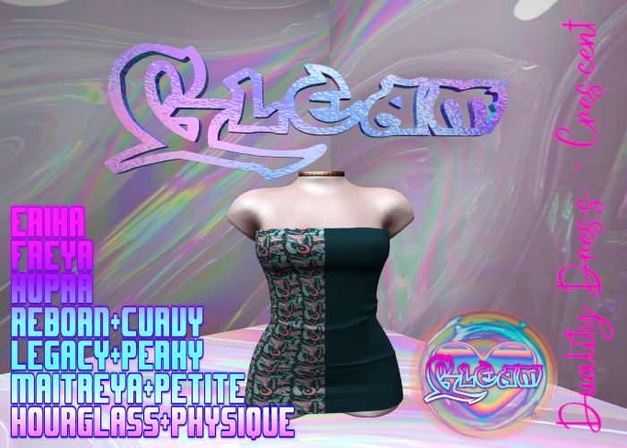 GLEAM: Duality Dress - Crescent 