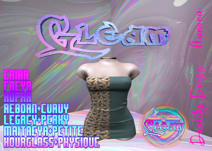 GLEAM: Duality Dress - Aurora