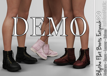 Demo Blythe Boots Shoes Fatpack - Maitreya Boots Petite Boots Kupra Boots Legacy Boots Reborn Boots