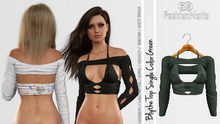 Blythe Top Green - Maitreya, Lara Petite, Kupra , Legacy, Nerido, Reborn, Juicy, Rolls - FashionNatic