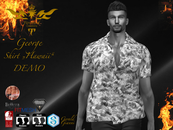 Firebird George Shirt Hawaii DEMO
