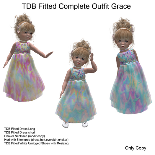 TDB Fitted Grace Complete Outfit DEMO