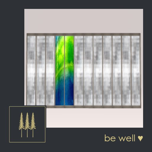 FREEBIE ➛  Art Glass Window Wall, Free Welcome Gift! Floor-to-Ceiling Size, Modifiable - C/M (Wear to Unpack)