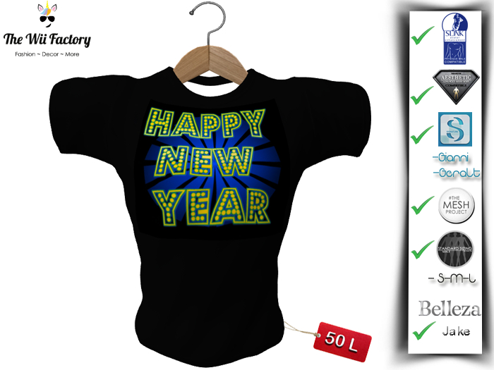 :TWF: Happy New Year NY Shirt