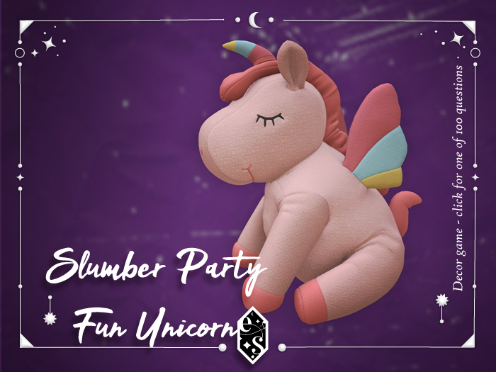 .extrasensory. - Slumber Party Fun Unicorn