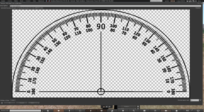 PROTRACTOR TEXTURE CLEAR BKG-mod, copy