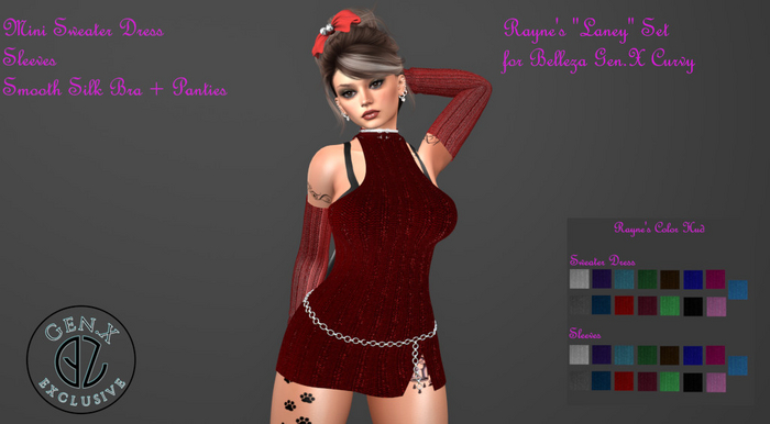 Rayne's "Laney" Set (Gen.X Curvy)