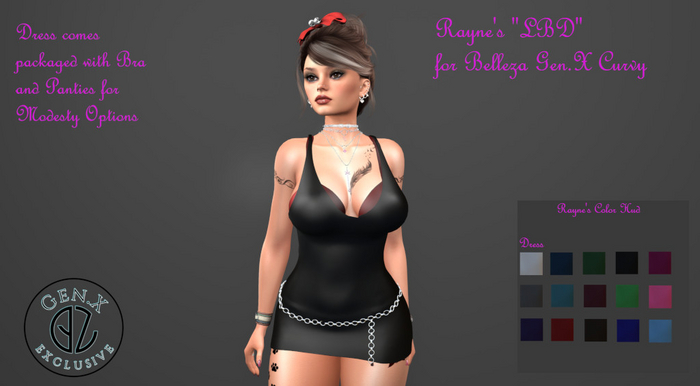 Rayne's "LBD" (Gen.X Curvy)