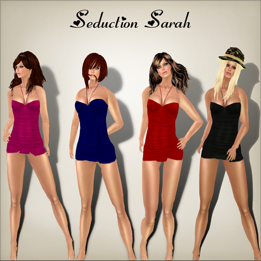 ***Seduction***Full pack Sarah - sexy dress