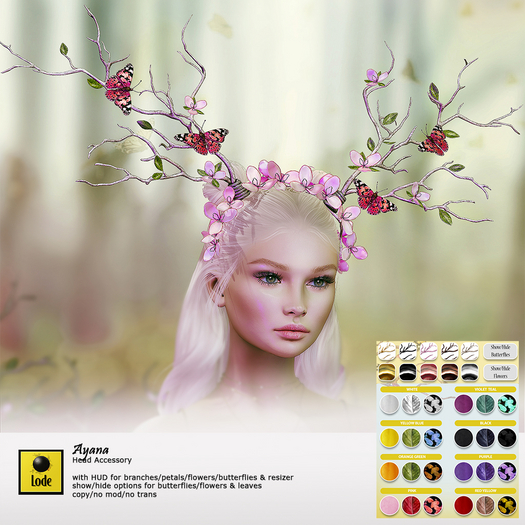 *LODE* Head Accessory - Ayana [Full Pack]