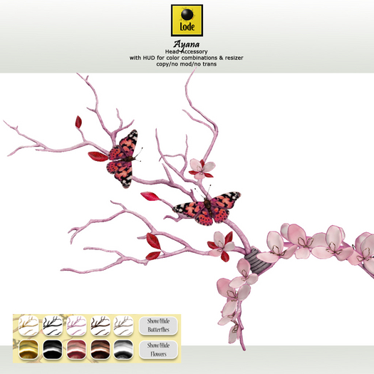 *LODE* Head Accessory - Ayana [pink]