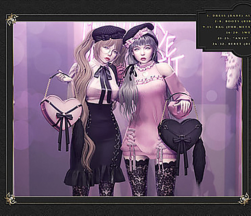 Violent Seduction - Iki's Look Beret (Rose)