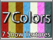 Zoy Texture [ Winter Snow 03 ] Seamless - 7 Colors