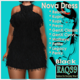 [R39] Nova Dress-Black