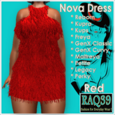 [R39] Nova Dress-Red