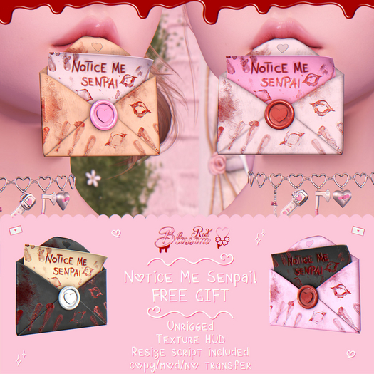 { Red Blossom } Notice Me Senpai! GROUP GIFT